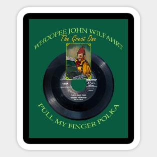 Whoopee John Wilfahrt Sticker